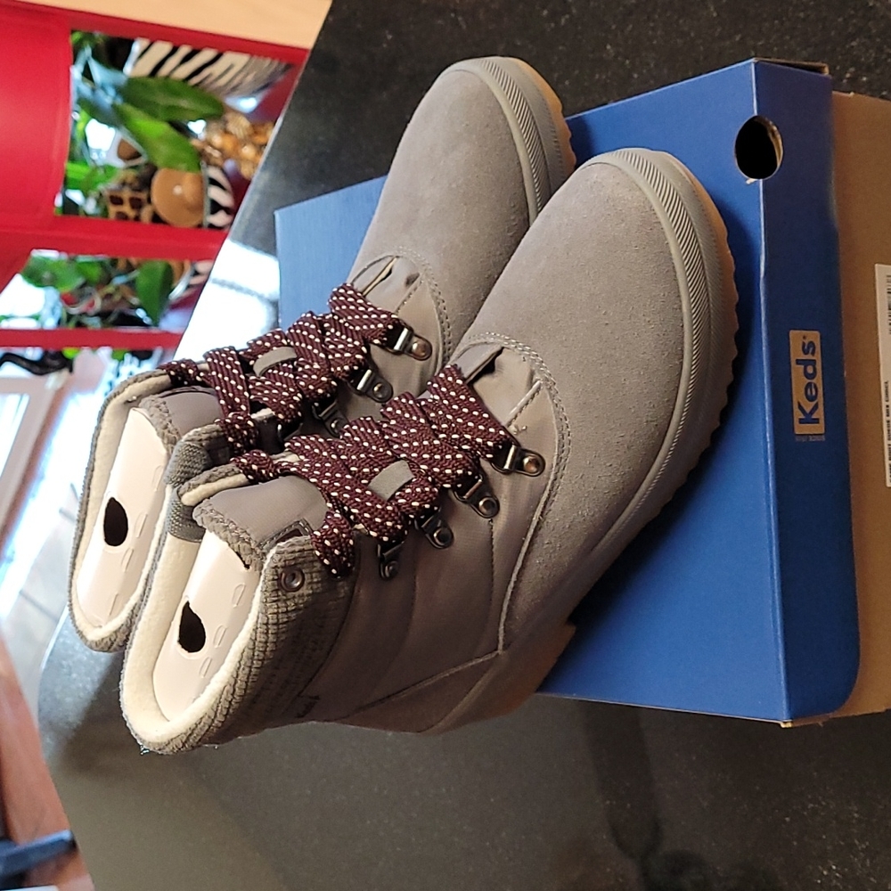 Camp Boot Suede Mix Charcoal - Picture 2 of 10